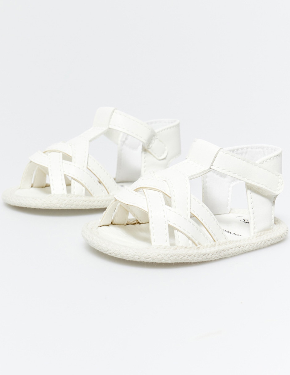 Sandalias Bebe Sfera Zapato Casual Sfera Blanco Para Niña Bebé